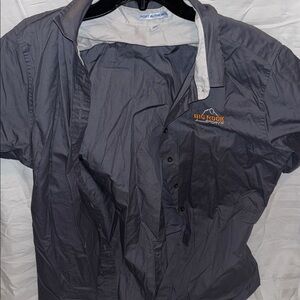 Port Authority Men's Charcoal Button Down Shirt